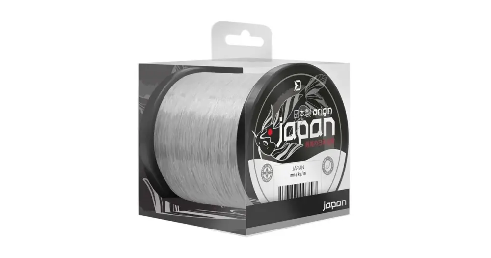 Víkendová Akce Delphin Vlasec Japan Origin Ultra Čirá - Průměr 0,33 mm / Nosnost 8,23 kg / Návin 600 m