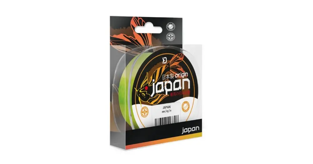 Hit Sezóny Delphin Vlasec Japan Origin Fluo Žlutá - Průměr 0,261 mm / Nosnost 5,37 kg / Návin 200 m