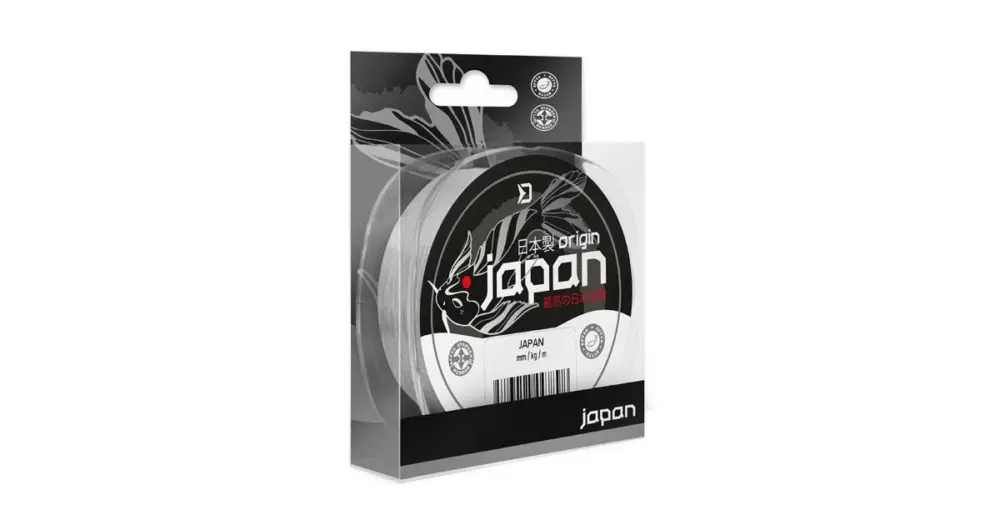 Delphin Vlasec Japan Origin Ultra Čirá - Průměr 0,261 mm / Nosnost 5,37 kg / Návin 350 m Nejlepší Volba