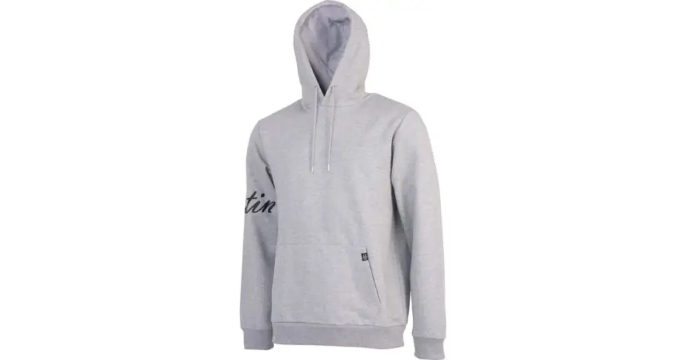 Westin Mikina Script Hoodie Grey Melange Vysoce Kvalitní