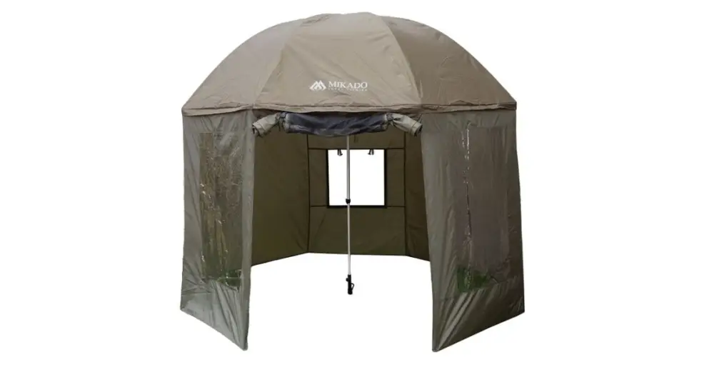 Mikado Deštník Umbrella With Side Cover 360 Mosquito Mesh 3 m Cenově Výhodný