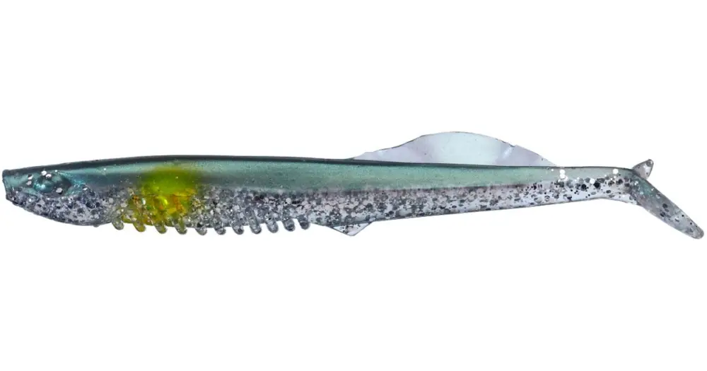 Gunki Gumová Nástraha V3IB ITB Green Shiner Yellow Dot Box - 14,5 cm 15,1 g Cenový Hit