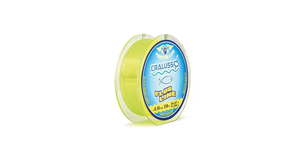 Nová Kolekce Cralusso Vlasec Fluo Yellow Prestige Line 350 m - 0,20 mm