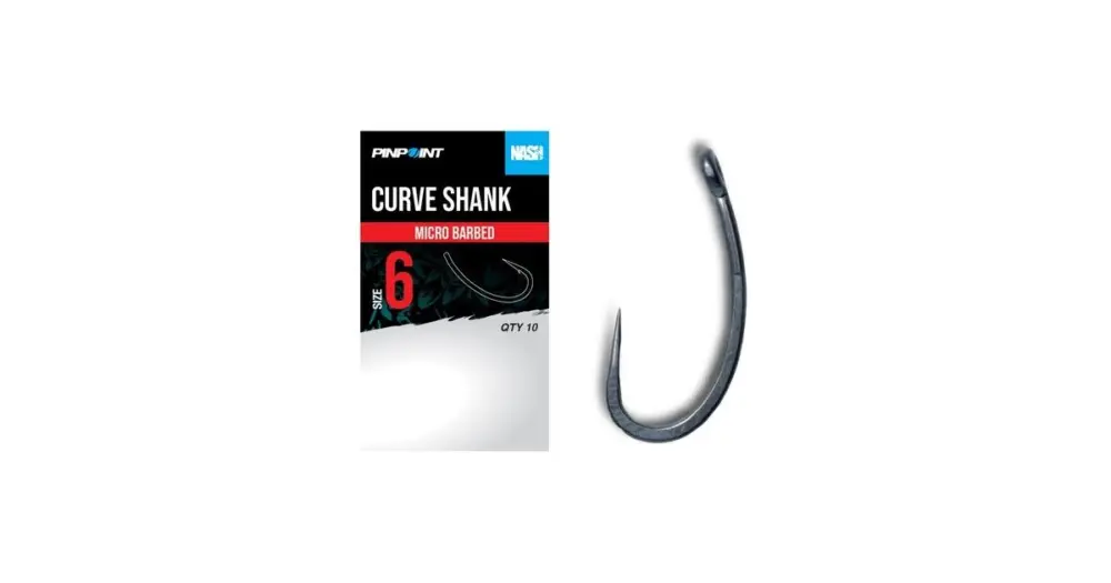 Aktuální Nash Háčky Curve Shank Barbless 10 ks