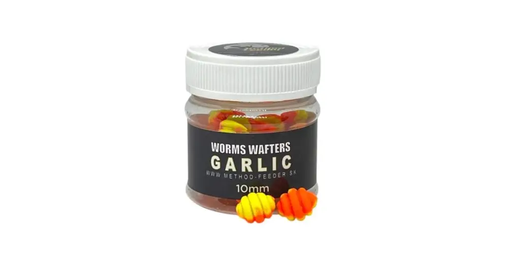 Method Feeder Fans Worms Wafter 10 mm 50 ml - Česnek Nakupujte Hned