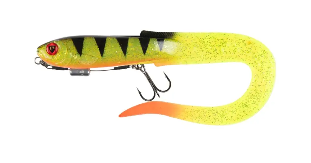 Nejlepší Cena Fox Rage Gumová Nástraha Slick Eel Loaded UV Perch - 28 cm 57 g #1/0
