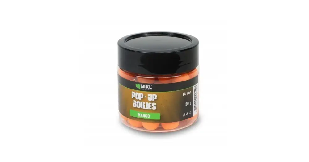 Výprodej Nikl Plovoucí Boilies Mango - 10 mm 20 g