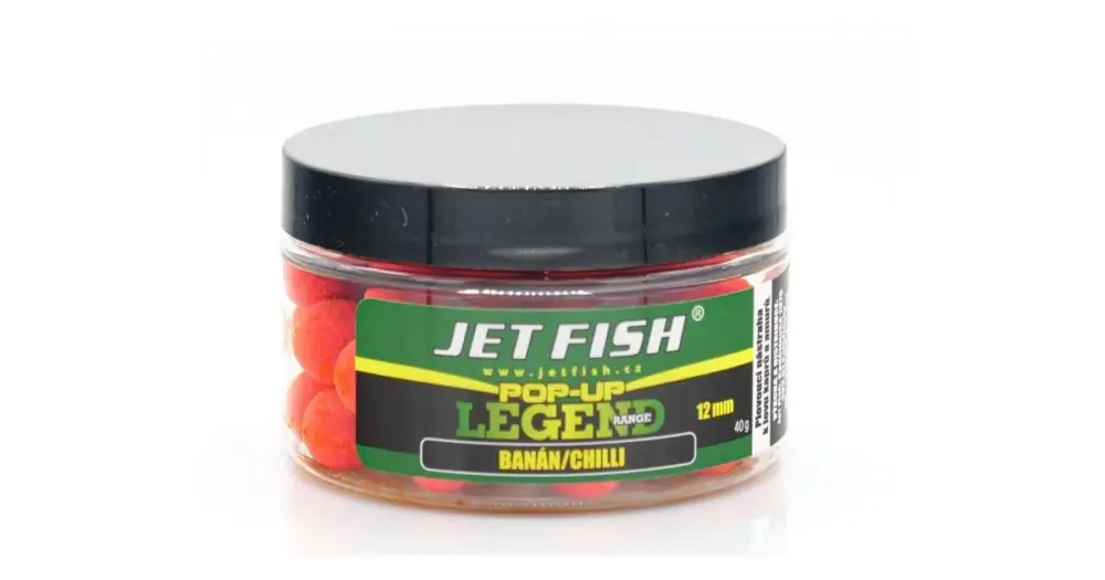 Speciální Cena Jet Fish Plovoucí Boilie Legend Range Banán Chilli