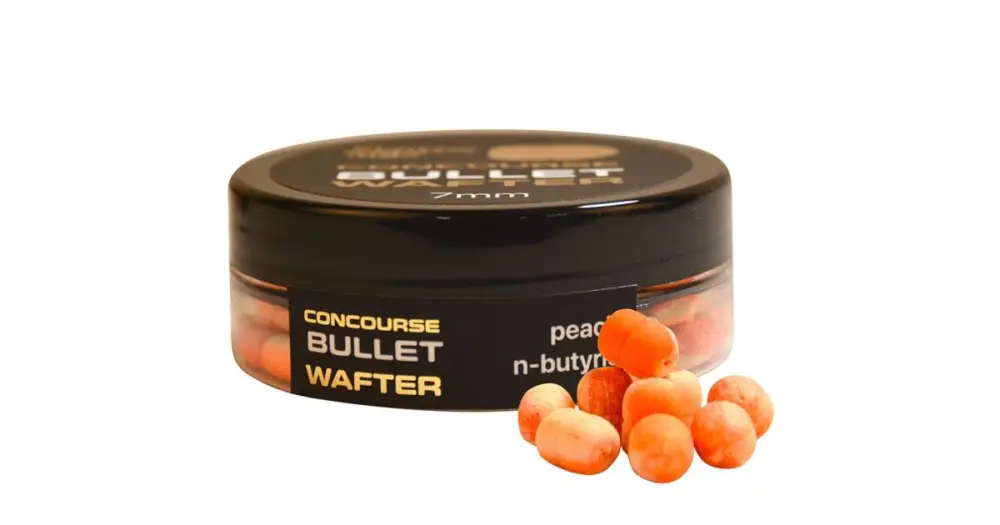 Benzar Mix Vyvážená Nástraha Concourse Bullet Wafter 7 mm - Broskev Kyselina Máslová Levný