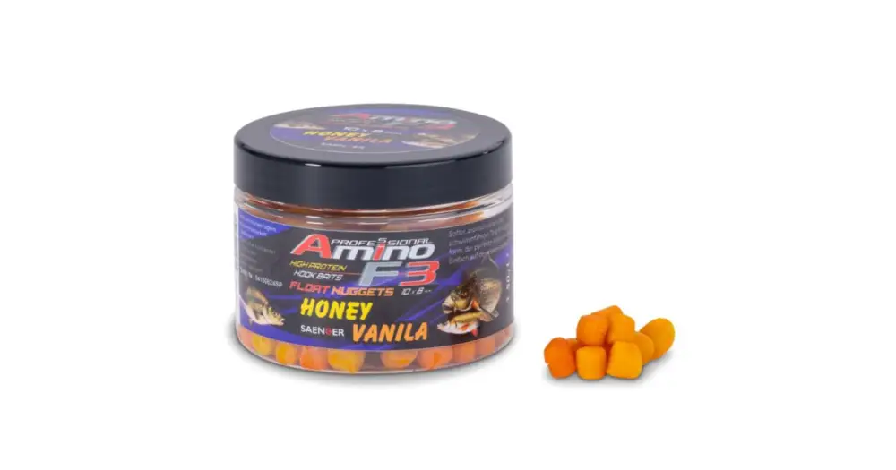 Expresní Doručení Saenger Plovoucí Nugetky Amino F-3 Midi 10x8 mm 50 g - Medová Vanilka