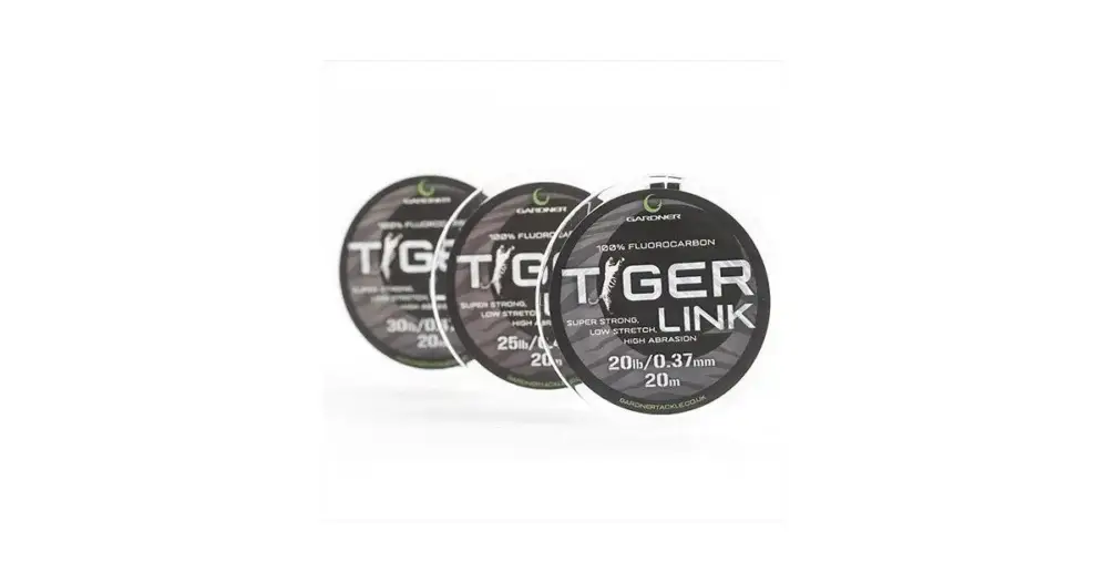 Sleva Gardner Fluorocarbonový Vlasec Tiger Link 20 m
