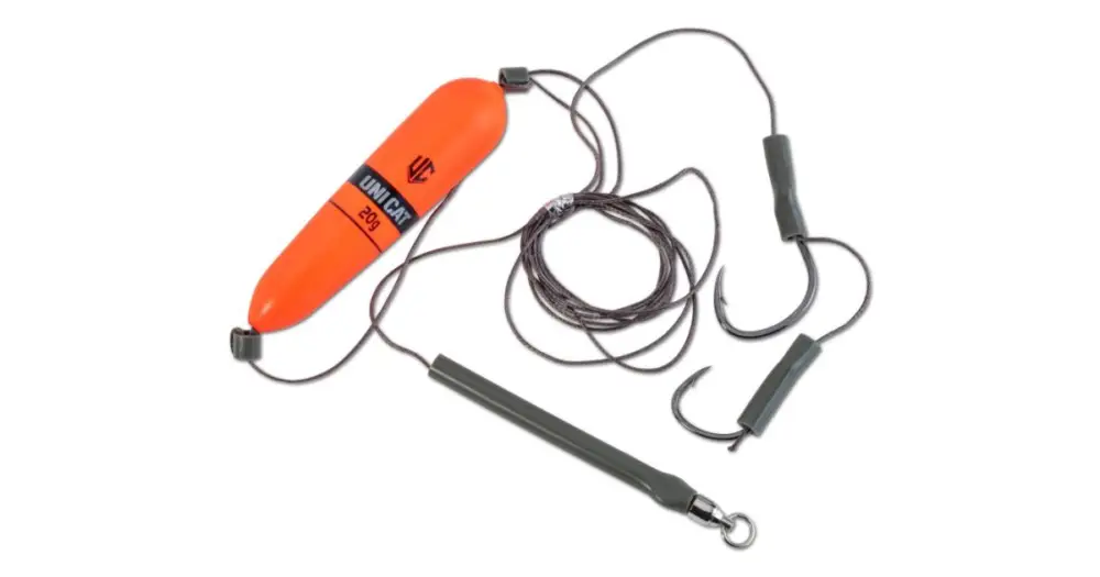 Top Prodej Uni Cat Návazec Subfloat Hair Rig SX-67 200 cm - 4/0+2/0 20 g 95 kg