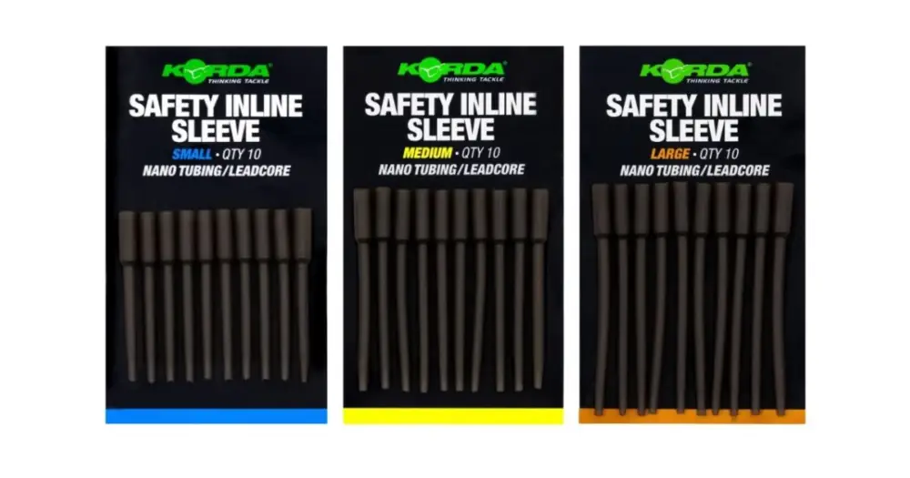 Speciální Cena Korda Převleky Safety Inline Sleeve Nano Tubing/Leadcore