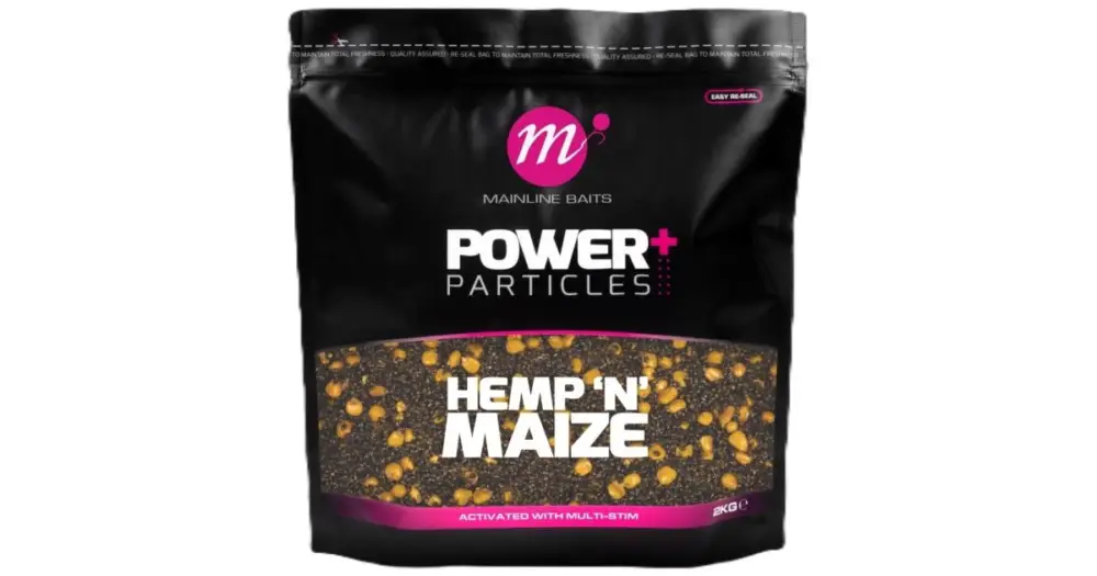 Mainline Ochucený Partikl Power+ Hemp 'N' Maize 2 kg Akce
