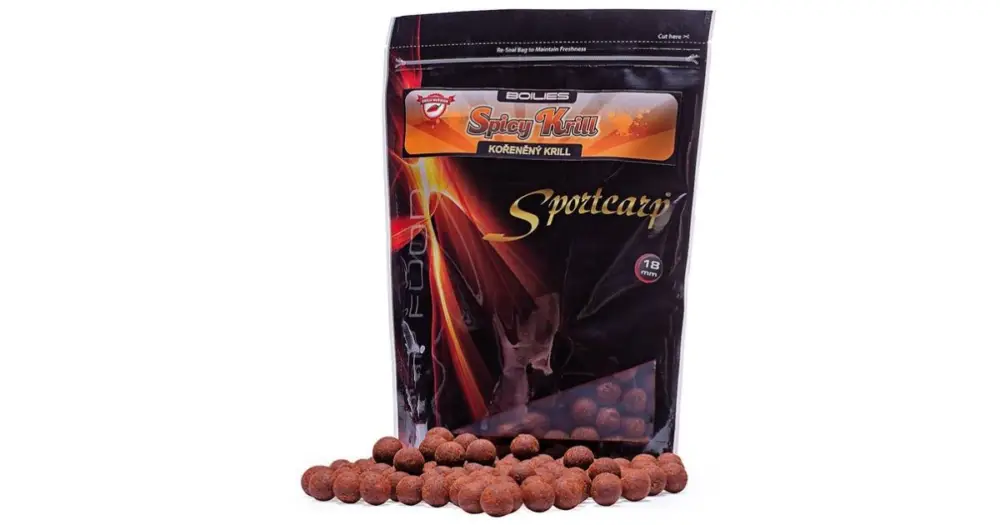 Sportcarp Boilie Spicy Krill - 4 kg 20 mm Ověřený