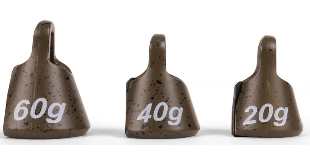 Novinka Korum Zátěž Pro Zjištění Hloubky Pinch-On Plummet 2 ks - 60 g