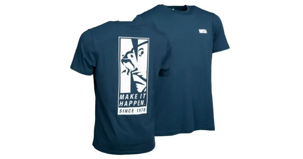 Nash Tričko Make It Happen Since 1978 T-Shirt Navy Blue Odeslání Ihned
