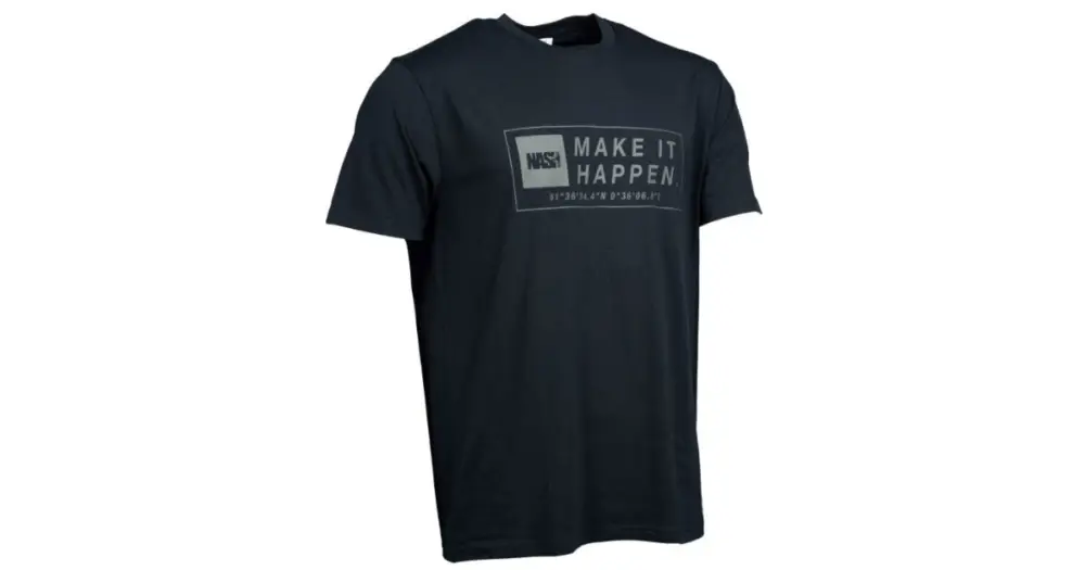Víkendová Akce Nash Tričko Make It Happen Coordinates T-Shirt Black - XXXL