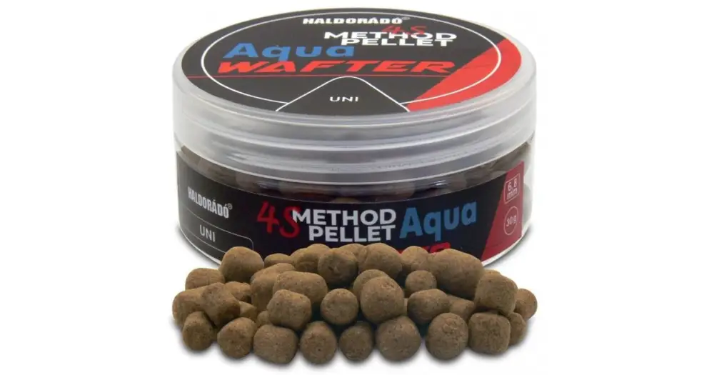 Horká Nabídka Haldorádó Pelety 4S Method Pellet Aqua Wafters 30 g 6+8 mm - Uni