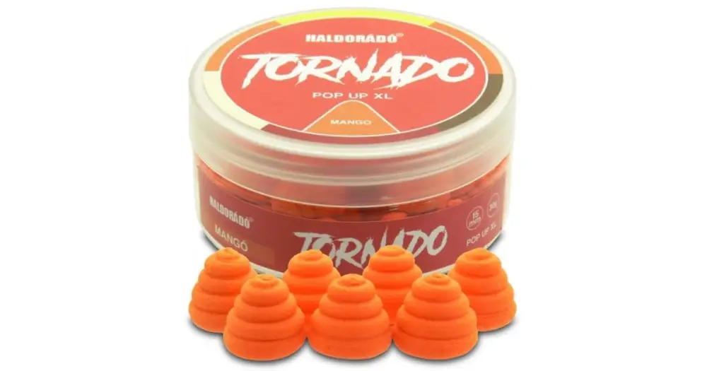 Akční Nabídka Haldorádó Plovoucí Boilie Pop-Up Tornado XL 30 g 15 mm