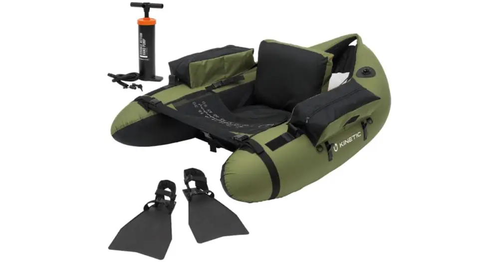 Top Prodej Kinetic Belly Boat Fish Hunter Float Tube Combo 135 cm