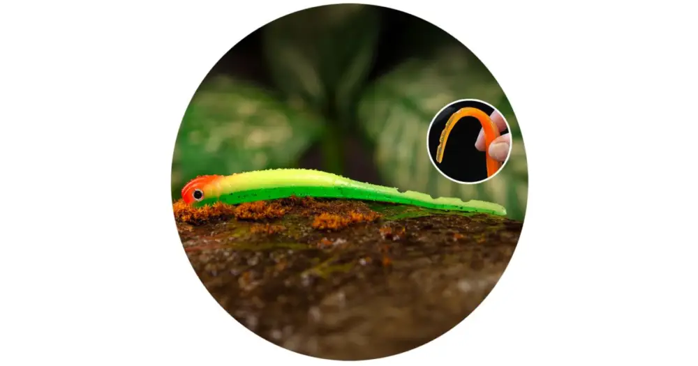 Redbass Smáček Big Snake Fluo/Green RH UV COLOR - 15,5 cm 11 g Finální Výprodej