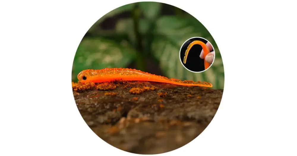 Redbass Smáček Big Snake Orange G UV COLOR - 20 cm 24,5 g Akce
