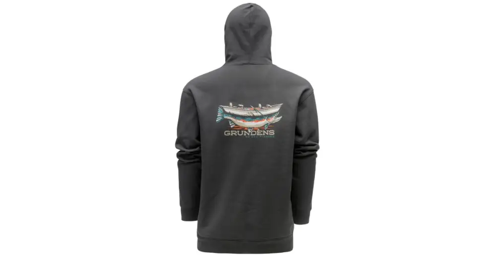 Cenová Bomba Grundéns Mikina Drift Boat Hoodie Anchor - L