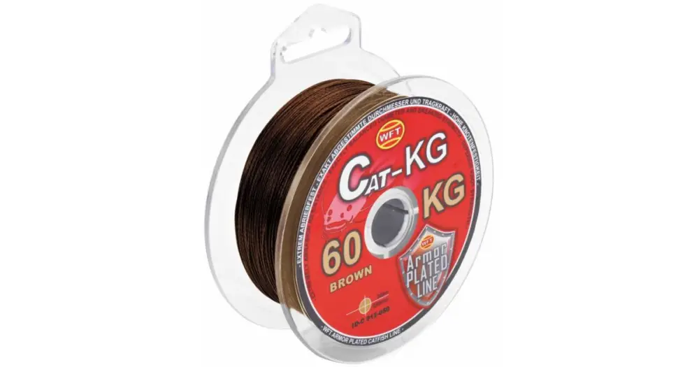 WFT Splétaná Šňůra Cat-KG Exact Brown 0,50 mm 60 kg - 270 m Dokud Zásoby Vydrží