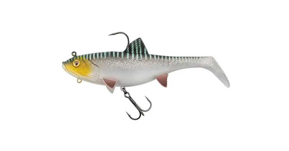 Fox Rage Gumová Nástraha Replicant Wobble Silver Halo - 18 cm 80 g Cenově Výhodný