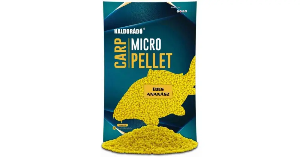 Haldorádó Pelety Carp Micro Pellet 600 g 2,5 mm - Sladký Ananas Autentický