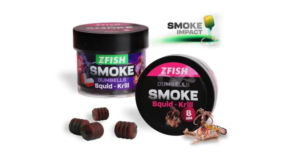 Zfish Smoke Pop-Up Dumbells 8 mm 20 g - Squid Krill Horká Nabídka