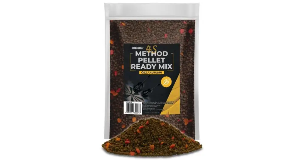 Kup Teď Haldorádó Pelety 4S Method Pellet Ready Mix 600 g 2-4 mm - Podzim