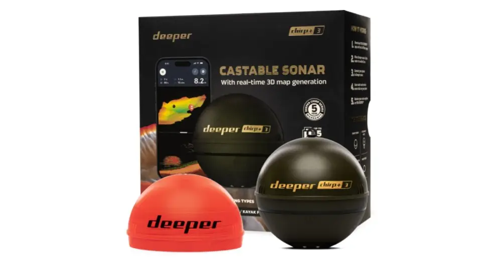 Deeper Nahazovací Sonar Chirp+ 3 Finální Výprodej