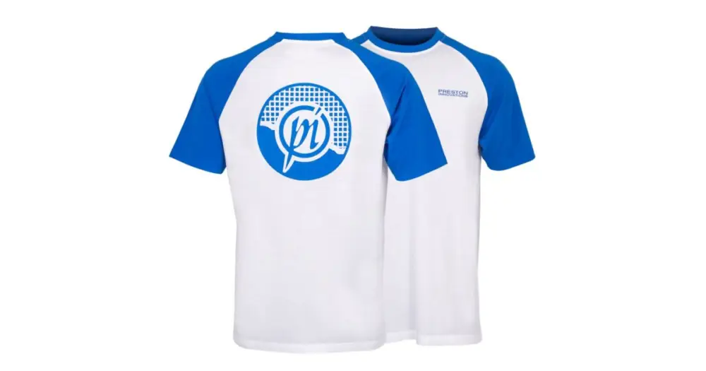 Nejlepší Volba Preston Innovations Tričko Lightweight White Raglan T-Shirt - L