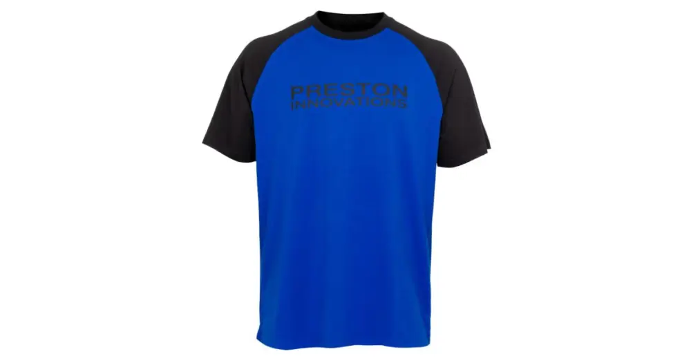 Preston Innovations Tričko Lightweight Blue Raglan T-Shirt - S Zlevněný