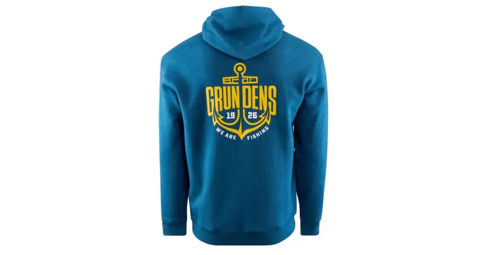 Grundéns Mikina Displacement DWR Hoodie Anchor Navy Heater - XL Víkendová Akce