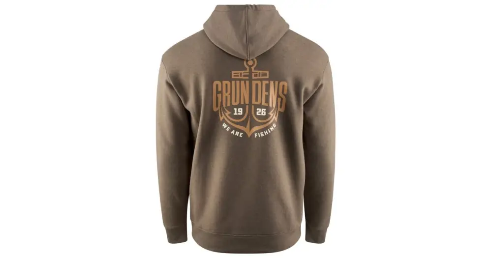 Jen Po Omezenou Doba Grundéns Mikina Displacement DWR Hoodie Anchor Otter Heater - XXL