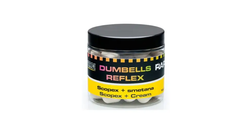 Nejlepší Volba Mivardi Plovoucí Boilies Rapid Dumbells Reflex 70 g 18 mm - Scopex + Smetana