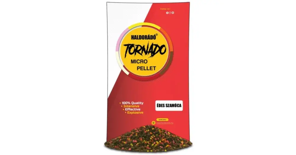 Akce Haldorádó Pelety Tornado Micro Pellets 400 g 2 mm - Sladká Jahoda