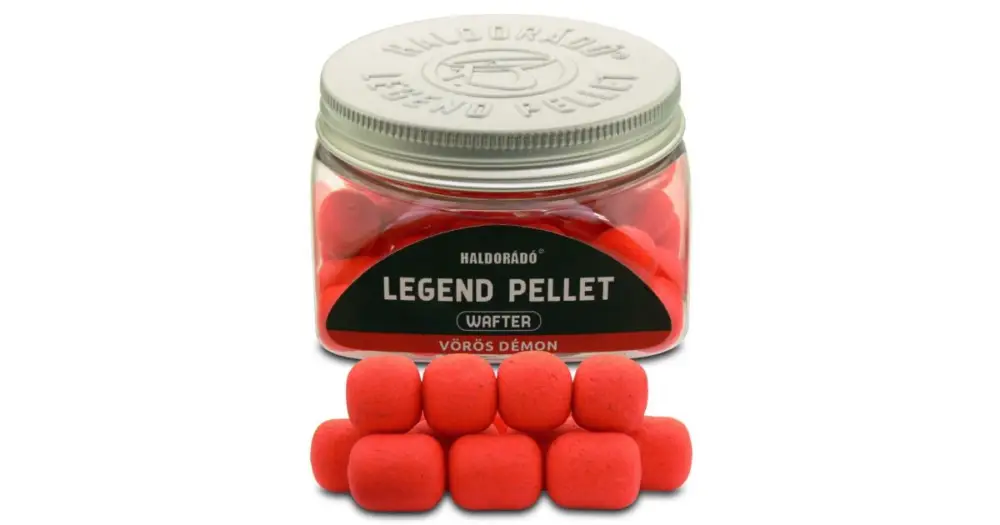 Haldorádó Legend Pellet Wafter 50 g 12/16 mm - Červený Démon Jahoda Sezónní Sleva