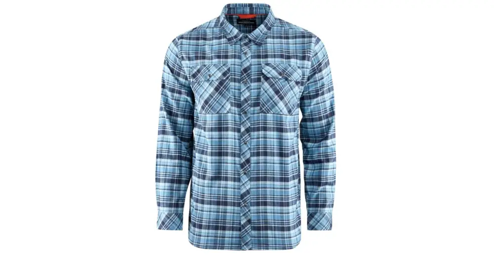 Grundéns Košile Dungeness Seawool Flannel Shirt Captain´s Blue - L Kup Teď