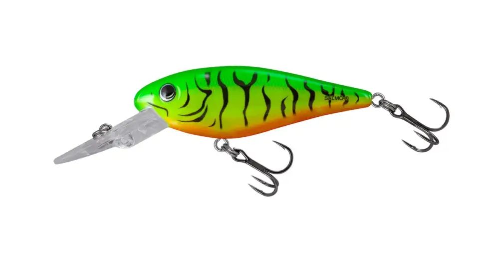 Salmo Wobler Rattlin Executors SDR Clear Green Tiger Poslední Šance