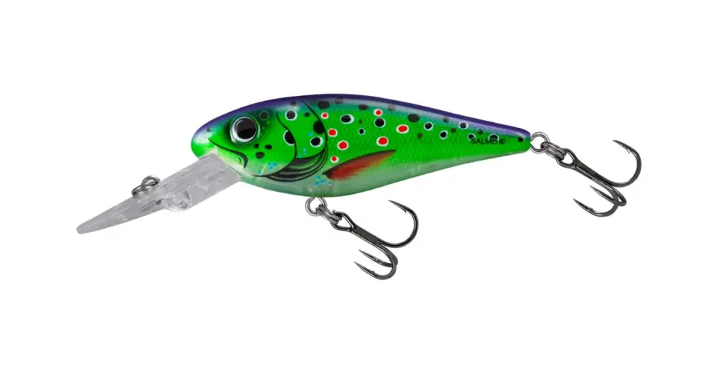 Salmo Wobler Rattlin Executors SDR Clear Purple Trout Nízká Cena