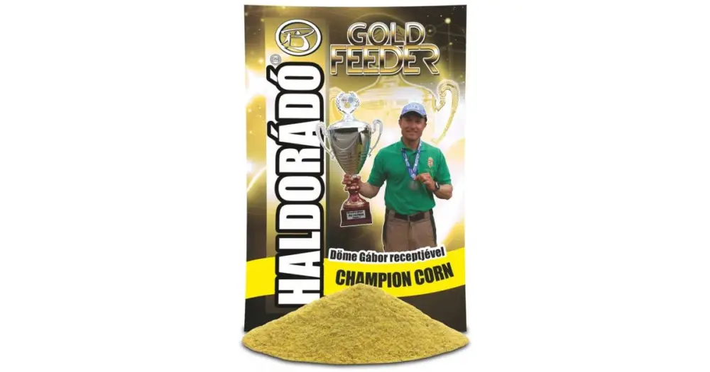 Haldorádó Krmítková Směs Gold Feeder 1 kg - Champion Corn Výhodná Nabídka