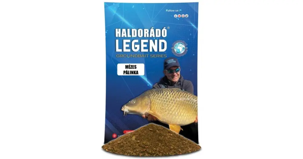 Haldorádó Krmítková Směs Legend Groundbait 800 g - Medová Pálenka Tovární Cena