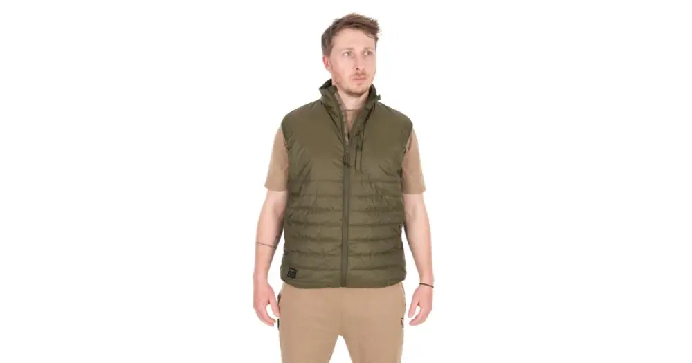 Cenově Výhodný Fox Vesta Olive Quilted 100 Gilet - L
