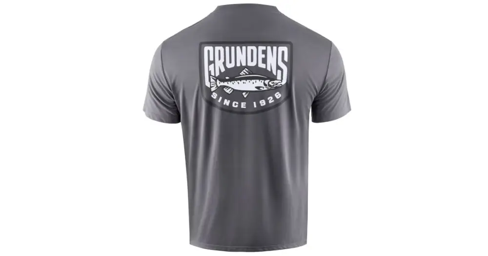 Ověřený Grundéns Tričko King Salmon SS Tech Tee Anchor - M