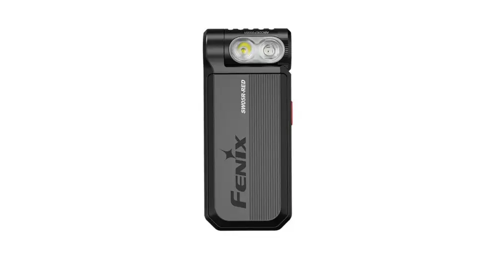 Tovární Cena Fenix Nabíjecí Baterka SW05R-RED Černá