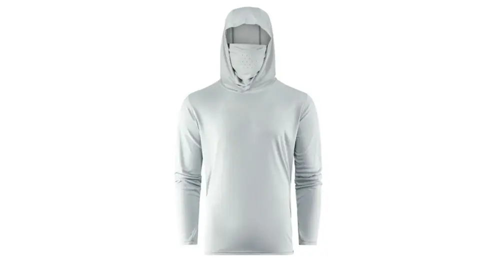 Grundéns Triko Tough Sun Masked Hoodie Iceberg - XXL Omezená Nabídka
